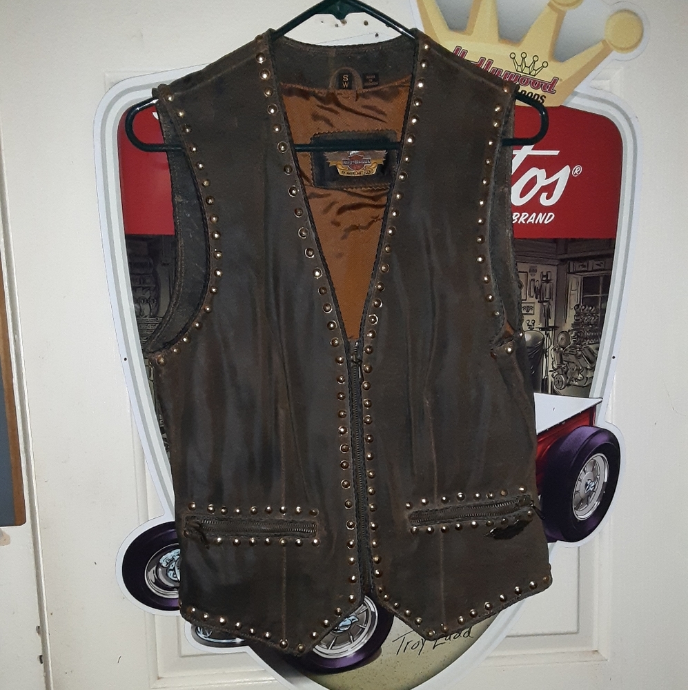 Harley Davidson motor clothes women's vest